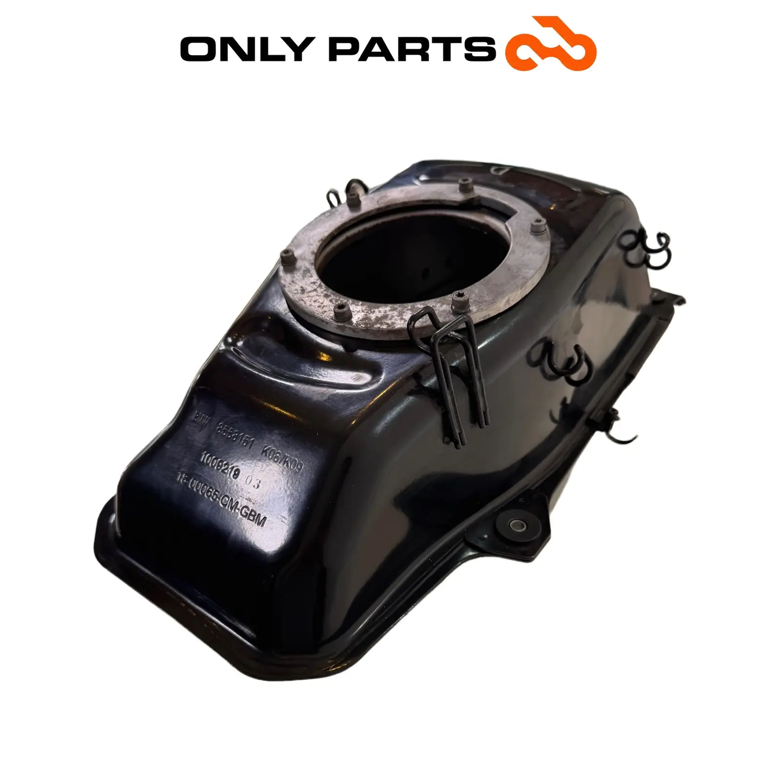 Serbatoio benzina BMW C 400 X 400cc 2020 Blu usato — foto reale 11