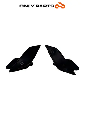 Coppia supporti parabrezza Piaggio Mp3 Yourban 300cc 2013 Bianco usato — foto reale 1