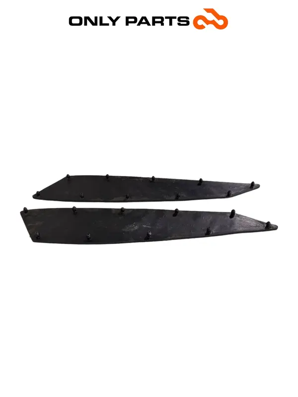 COPPIA GOMMINI PEDANA QUADRO 350 S 2013 TAPPETINI IN GOMMA POGGIAPIEDI DX SX OEM — 5