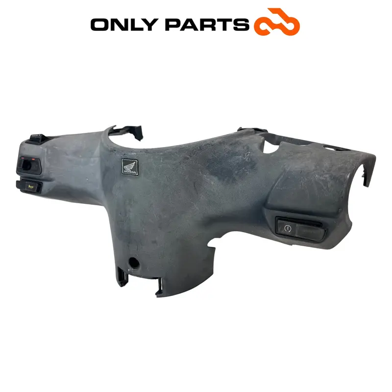 COPRIMANUBRIO POSTERIORE PLASTICA CRUSCOTTO NERO HONDA SH 150 2008 / REAR COVER — 2