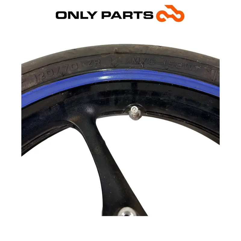 CERCHIO RUOTA ANTERIORE IN LEGA DA 17 YAMAHA YZF-R6 2005 / WHEEL DA RADDRIZZARE — 5