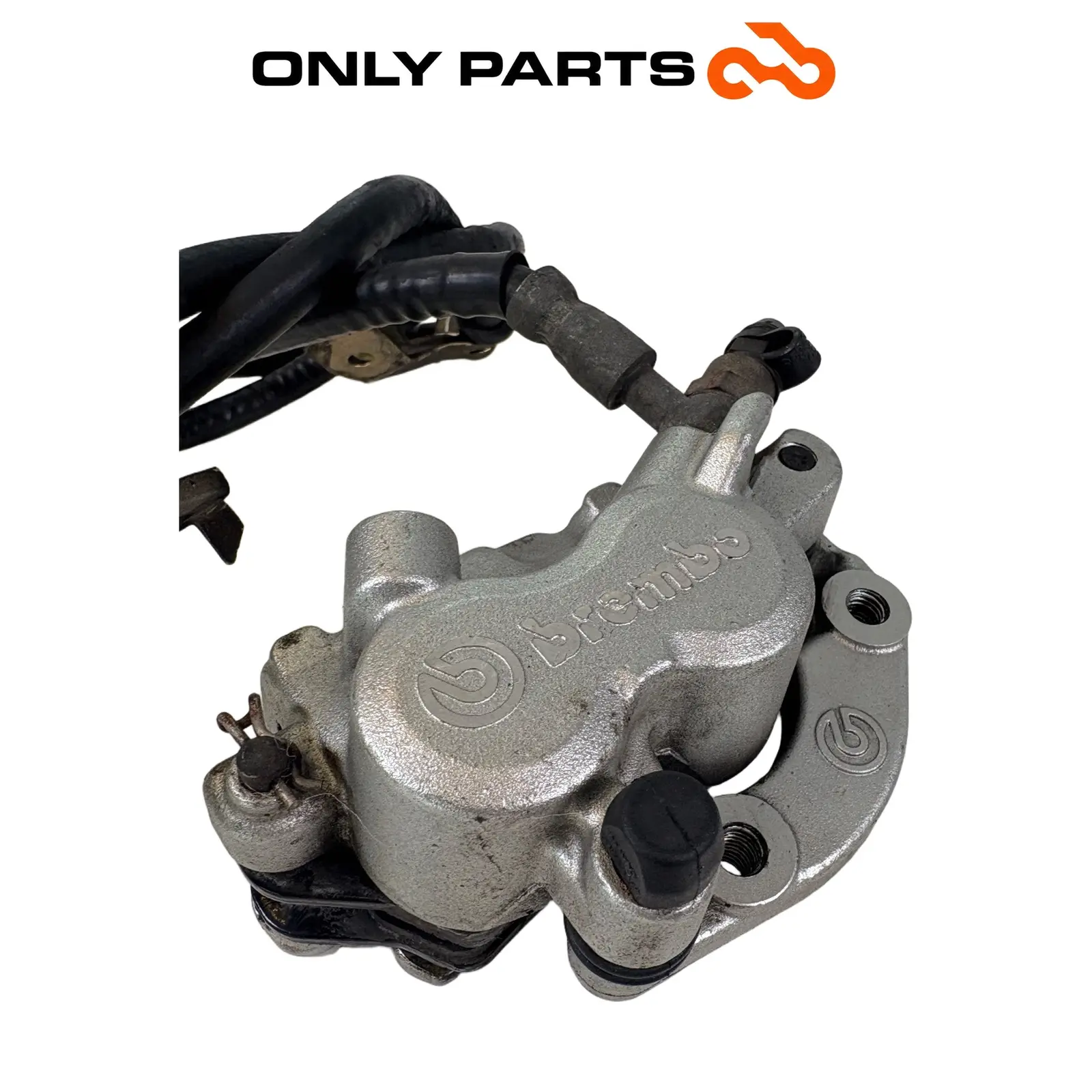 pinza freno anteriore + tubo freno Yamaha XC Versity 300cc 2004 Nero usato — foto reale 5