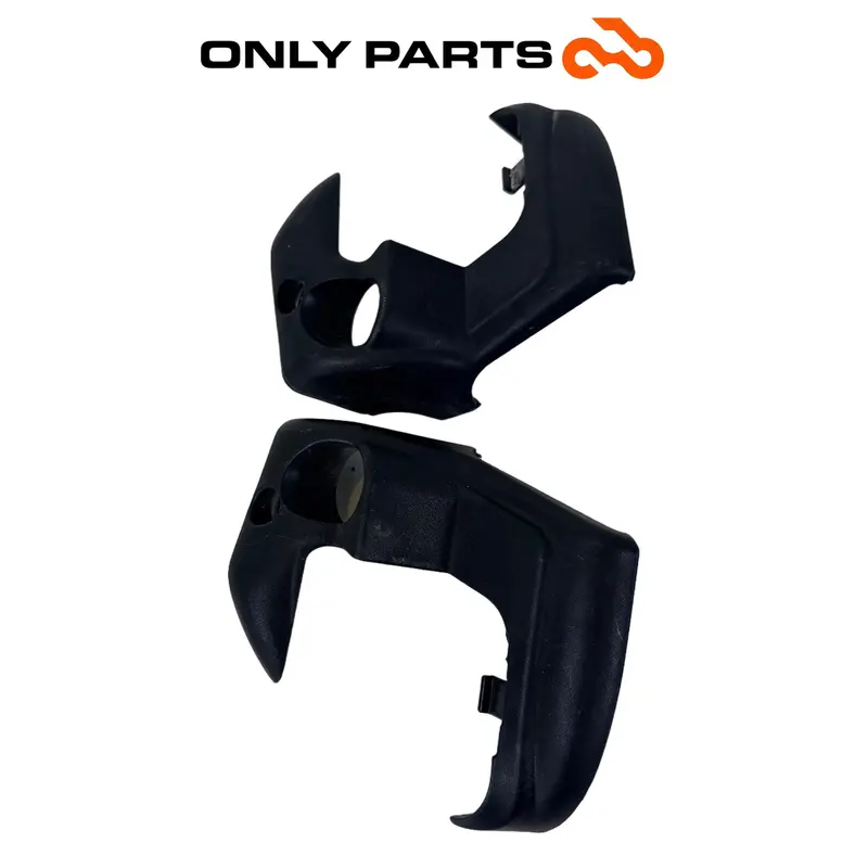 COPPIA COVER PLASTICA LATERALI 851810 851811 APRILIA SCARABEO 300 2010 TRIM OEM — 2