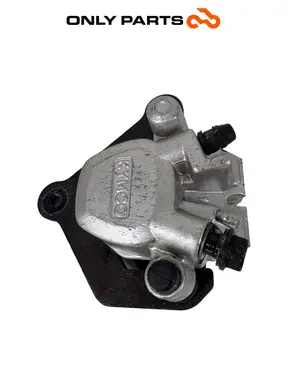 Pinza Freno Anteriore con Staffa e Pastiglie Kymco Agility R16+ 125 2015 Caliper Kymco Agility R16+ 125cc 2015 Nero usato — foto reale 3