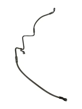 Used Genuine front braided ABS brake hose KTM Duke 200 2012 KTM Duke 200cc 2012 Arancione — real photo 3