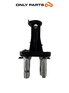Used HANDLEBAR CLAMP RISER BRIDGE MOUNTS HONDA PCX 125 2011 Honda PCX 125cc 2011 Grigio — real photo 3