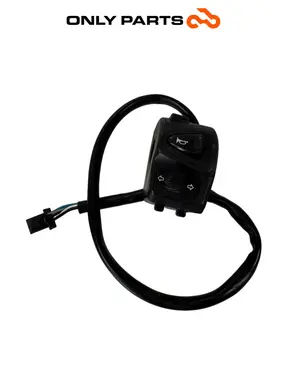 Used LEFT HANDLEBAR SWITCH TURN SIGNAL HORN HONDA PCX 125 2011 Honda PCX 125cc 2011 Grigio — real photo 1