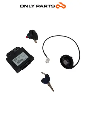 Kit chiave + centralina Piaggio Vespa GT 200cc 2003 Viola usato — foto reale 1