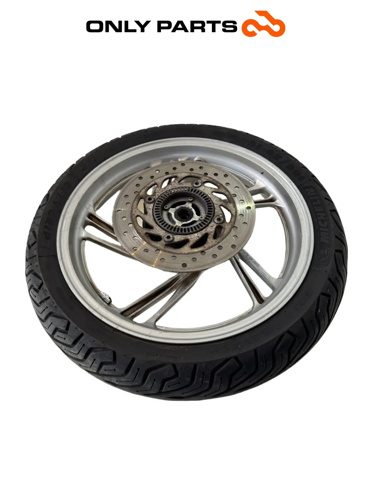 Used Complete front wheel rim / ABS disc Honda SH 150cc 2017 Nero — real photo 5