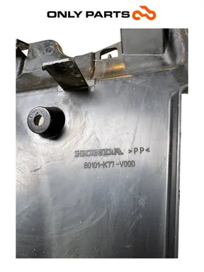 Gebrauchte RADHAUSVERKLEIDUNG HECK HONDA SH 150 2017 OEM 80101-K77-V000 Honda SH 150cc 2017 Nero — echtes Foto 10
