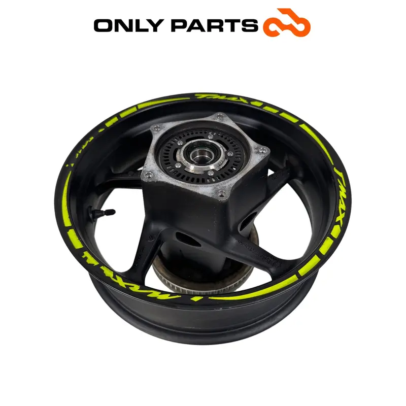 CERCHIO RUOTA POSTERIORE + PULEGGIA ORIGINALE YAMAHA T-MAX 560 2021 / REAR WHEEL — 4