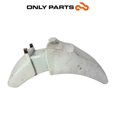 Parafango anteriore Aprilia Scarabeo 300cc 2010 Bianco usato — foto reale 4