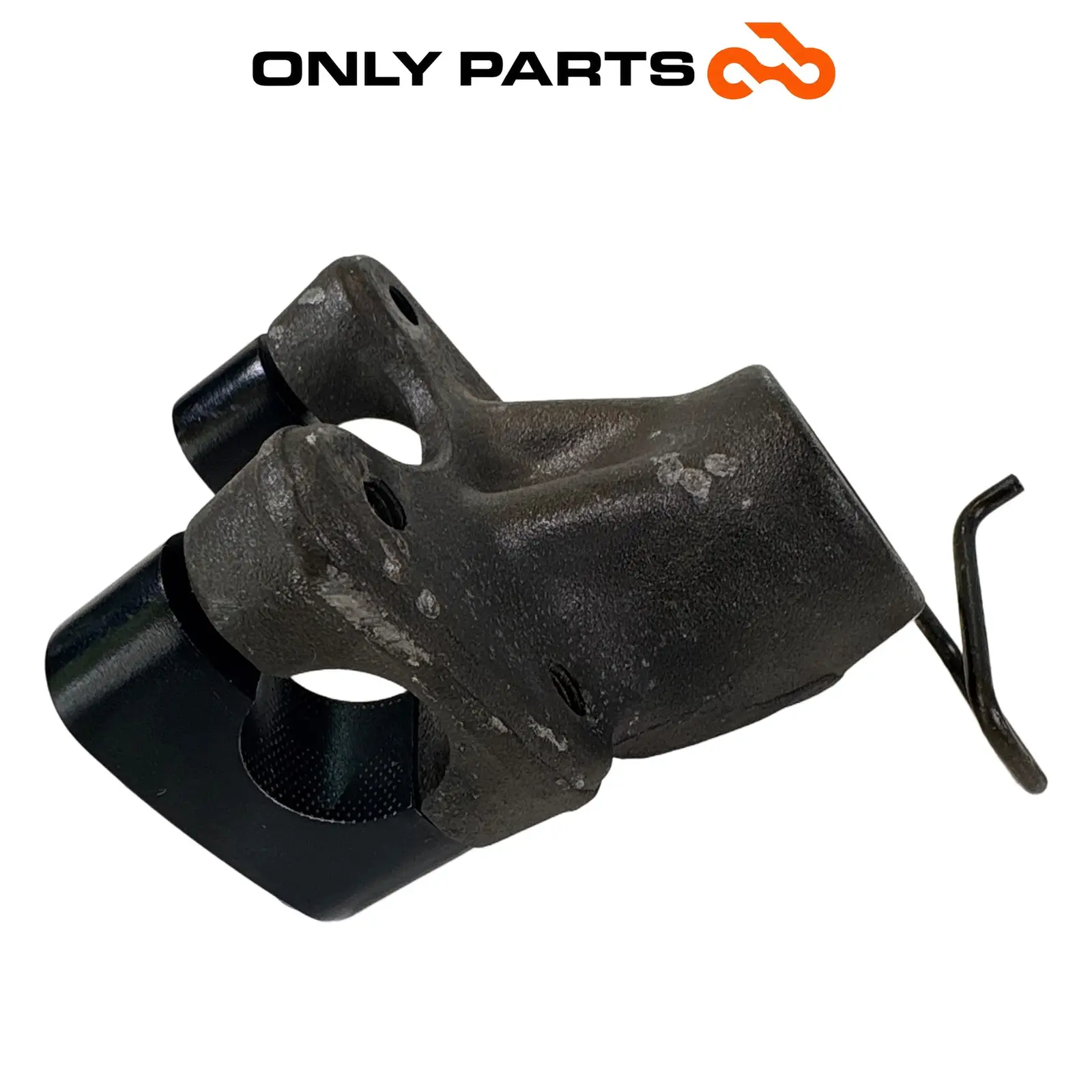 Supporto manubrio inferiore / cavallotto / riser Yamaha XC Versity 300cc 2004 Nero usato — foto reale 5