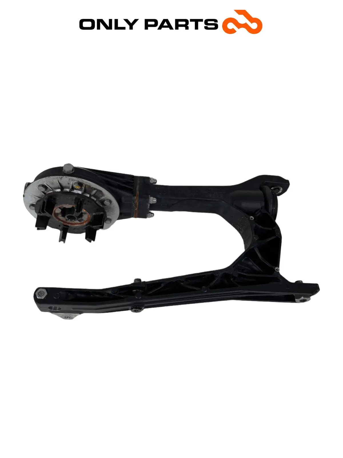 Forcellone posteriore (swingarm) 2B001959 con scatola trasmissione finale Moto Guzzi V7 III Special 750 2019 Moto Guzzi V7 III Special 750cc 2019 Azzurro usato — foto reale 2