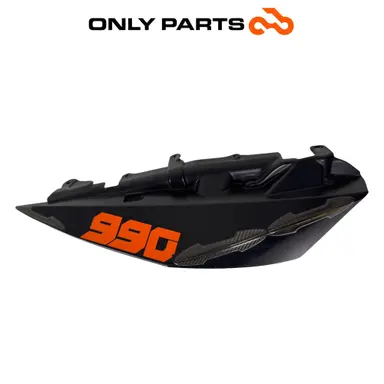 Fianchetto posteriore DX KTM Super Duke 990cc 2006 Nero/Arancione usato — foto reale 5
