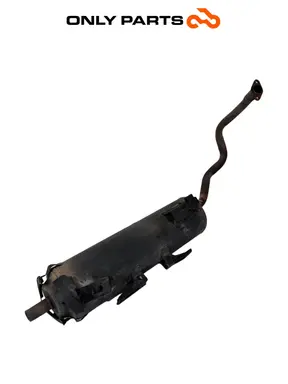 Gebrauchte AUSPUFF SCHALLDÄMPFER KOMPLETT ORIGINAL HONDA SH 150 2017 Honda SH 150cc 2017 Nero — echtes Foto 1