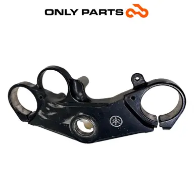 Piastra forcella superiore Yamaha YZF-R6 600cc 2005 nero usato — foto reale 2