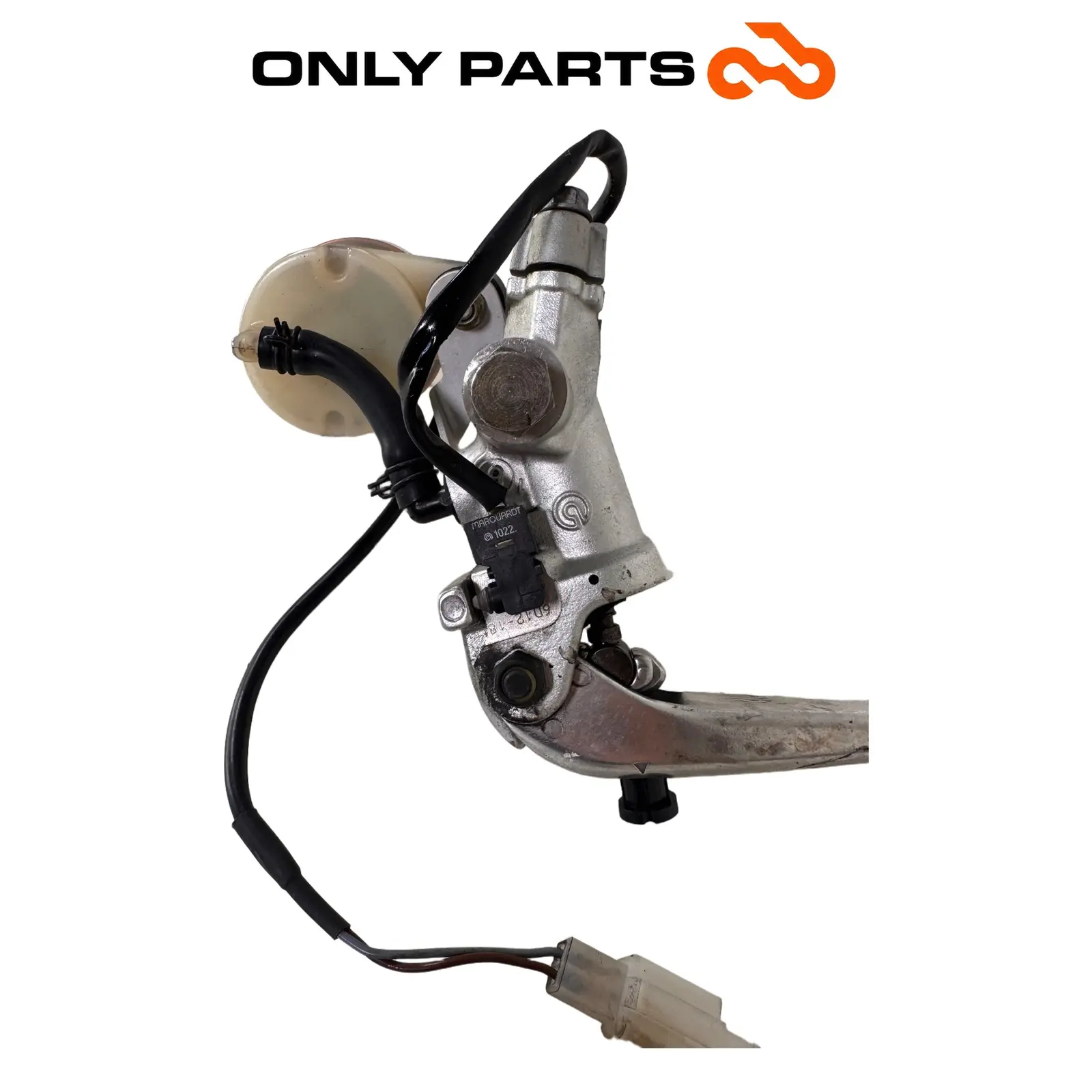 Gruppo pompa freno anteriore radiale KTM Super Duke 990cc 2006 Nero/Arancione usato — foto reale 9