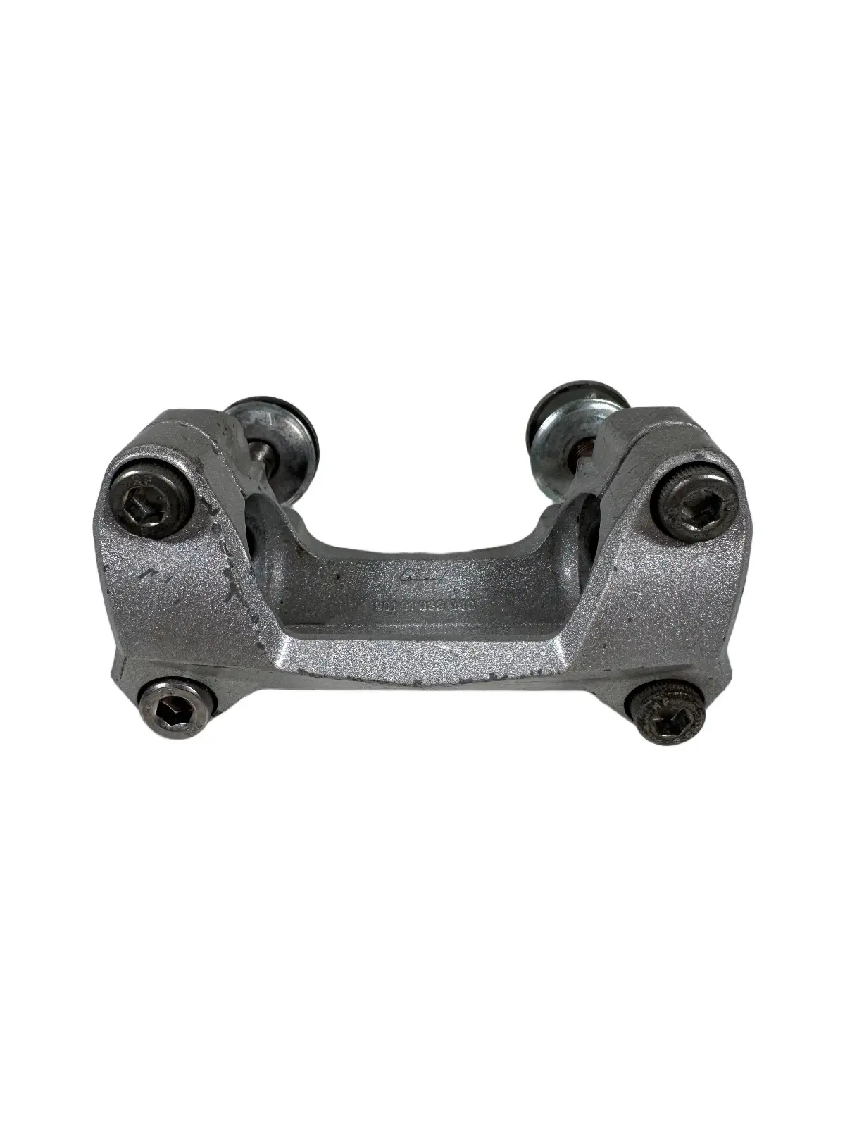 Ponte manubrio / Riser KTM Duke 200cc 2012 Arancione usato — foto reale 1