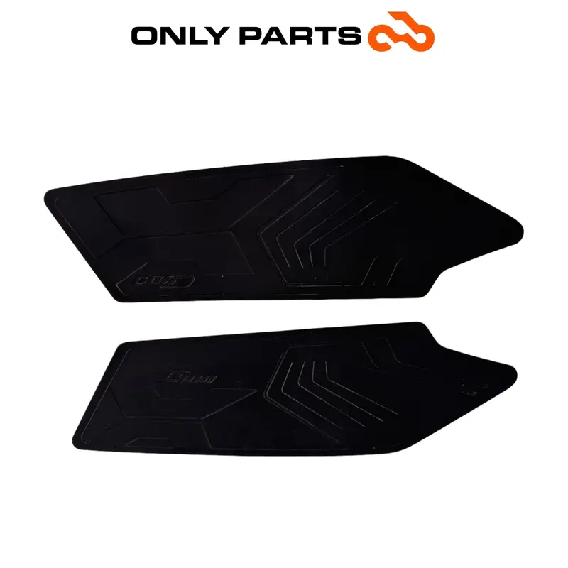 COPPIA TAPPETINI CENTRALI POGGIAPIEDI PEDANA BMW C 400 X 2018-2020 / FLOOR MATS — 3