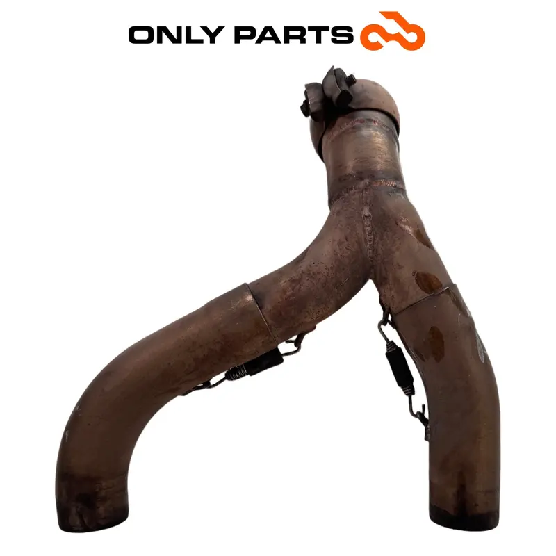 COLLETTORE DI SCARICO Y KTM SUPER DUKE 990 CC 2006 REAR EXHAUST Y-PIPE CONNECTOR — 4
