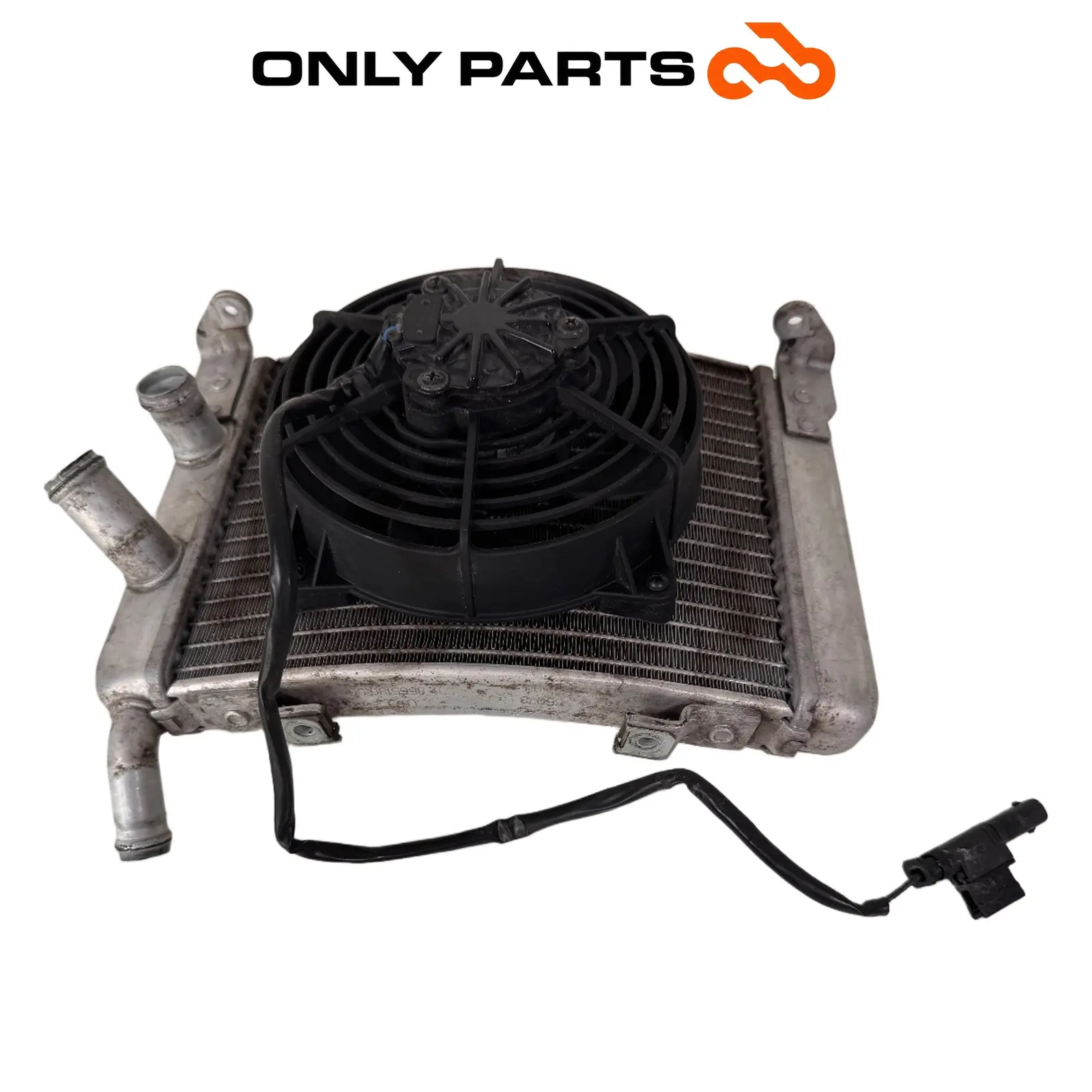Radiatore acqua + ventola BMW C 400 X 400cc 2020 Blu usato — foto reale 6
