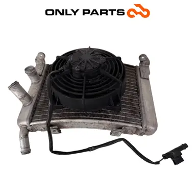 Radiatore acqua + ventola BMW C 400 X 400cc 2020 Blu usato — foto reale 6
