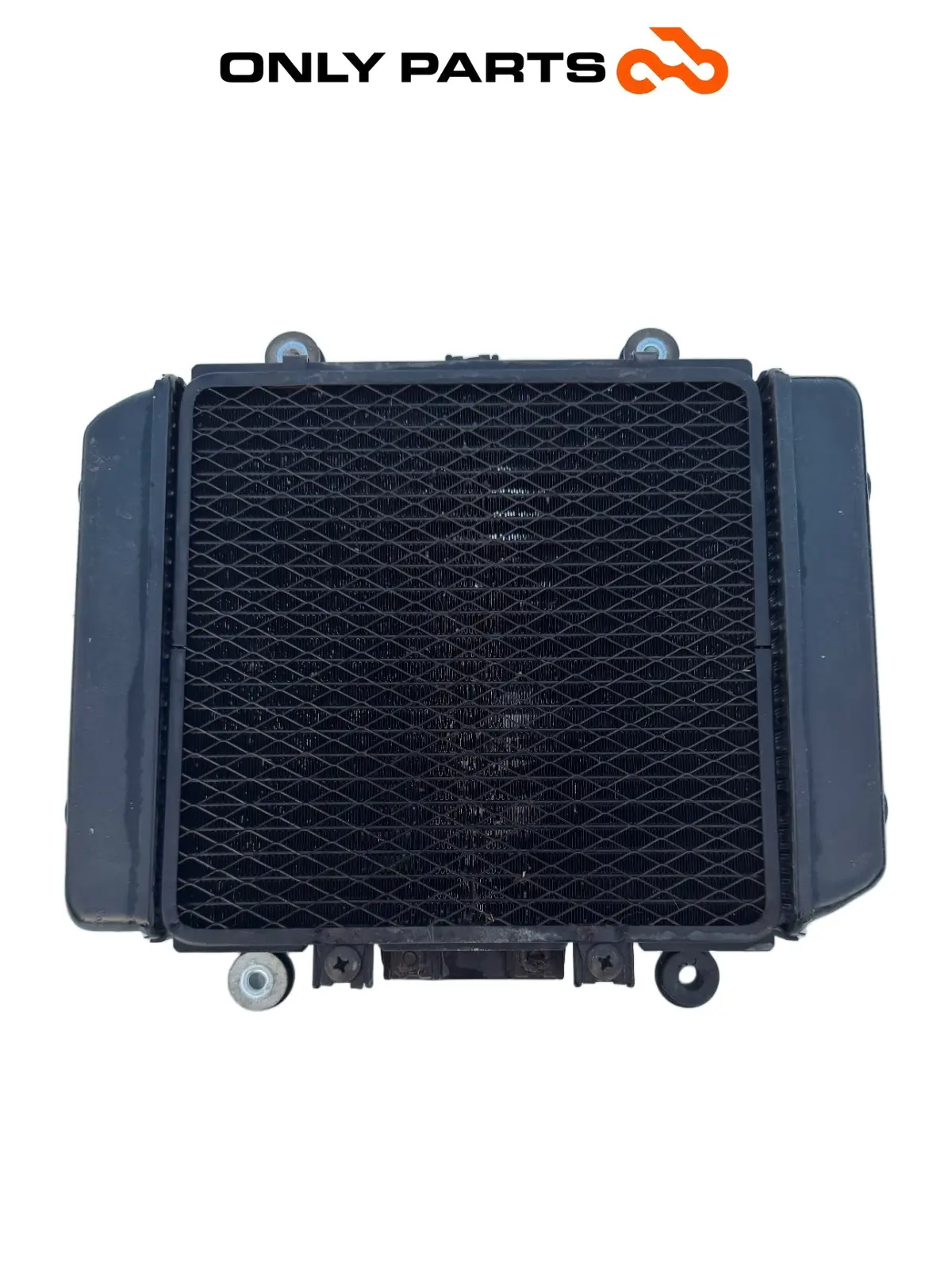 Radiatore acqua + ventola Kawasaki Er-5 500cc 2002 usato — foto reale 5