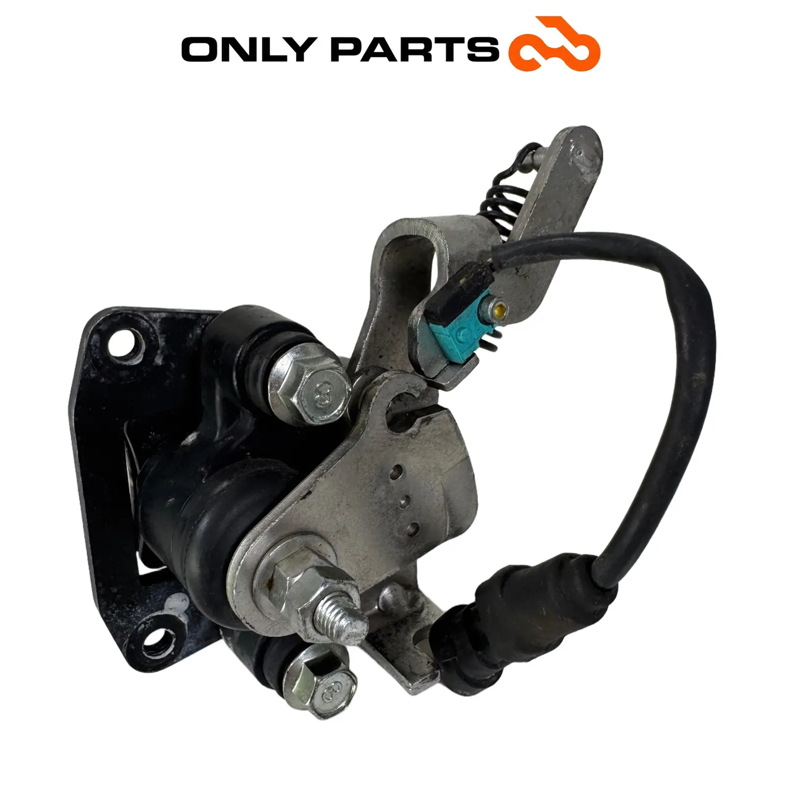 Pinza freno anteriore antirollio stazionamento Piaggio MP3 250cc 2009 Grigio usato — foto reale 11