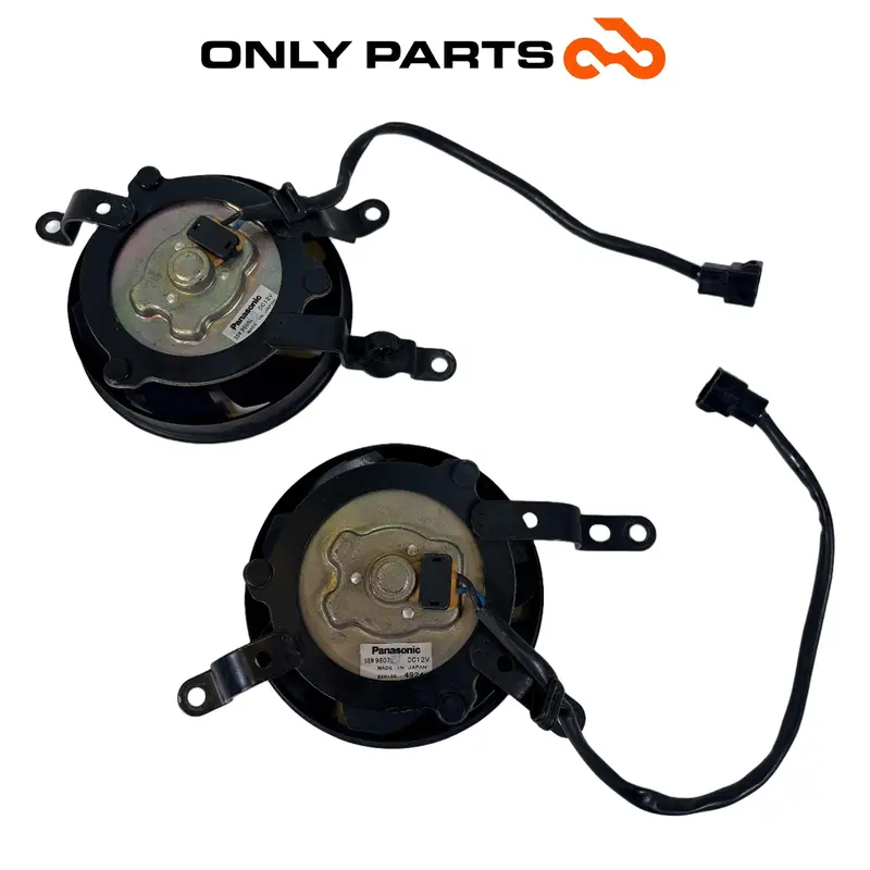 COPPIA ELETTROVENTOLE RADIATORE ACQUA VENTOLE YAMAHA YZF-R6 2005 / COOLING FANS