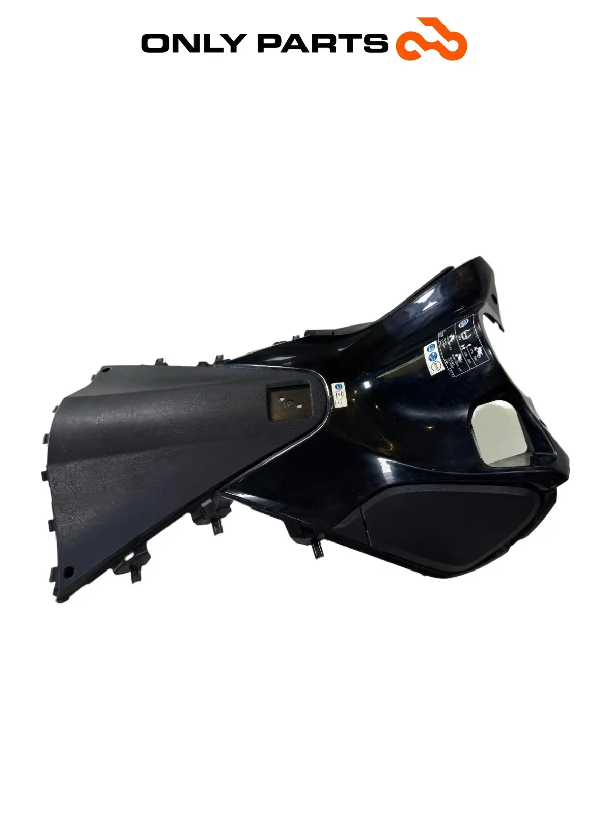 Gebrauchte INNENVERKLEIDUNG BEINSCHILD HONDA SH 150 2017 OEM 81131-K77-V000 Honda SH 150cc 2017 Nero — echtes Foto 3