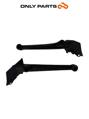 Used Windshield mounting plastic brackets Honda SH 150cc 2017 Nero — real photo 1
