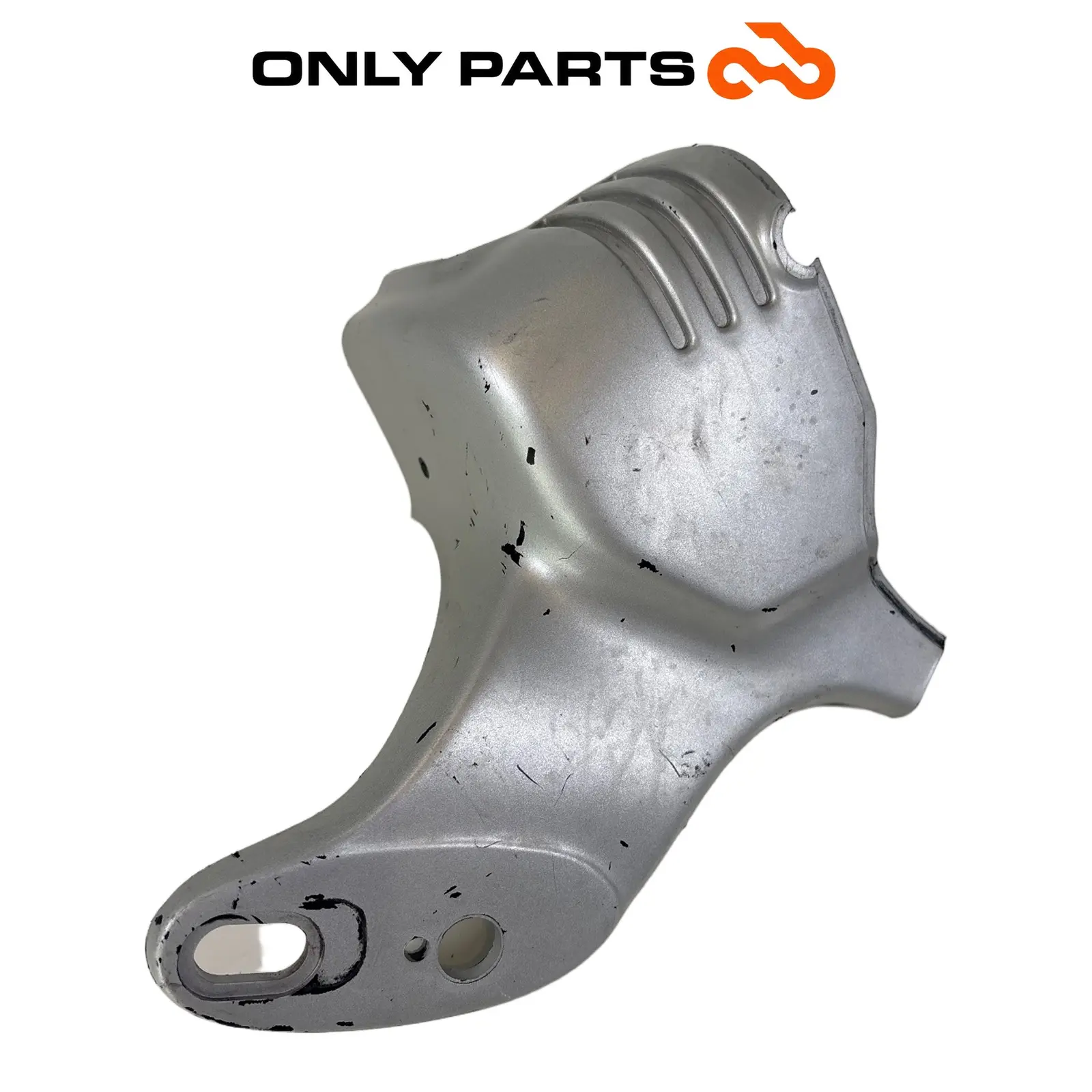 Protezione testata cilindro in plastica grigia (cylinder head cover) BMW R 850 R 1997 BMW R 850 R usato — foto reale 4
