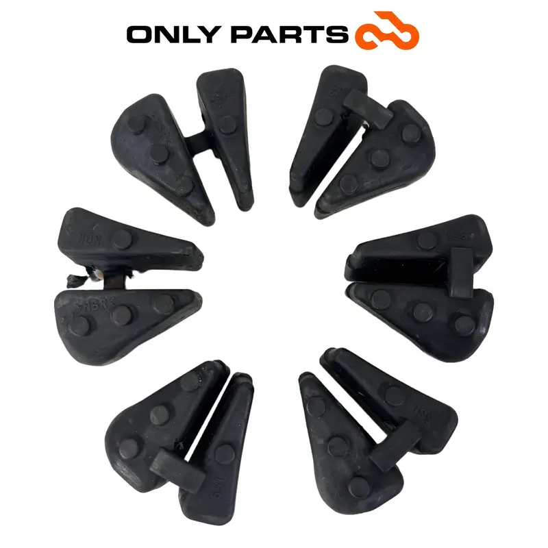 GOMMINI PARASTRAPPI RUOTA POSTERIORE ORIGINALI GOMMA YAMAHA YZF-R6 2005 / DAMPER — 2