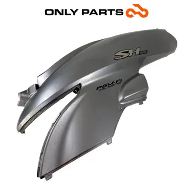 Fianchetto posteriore SX Honda Sh 150cc 2008 Grigio usato — foto reale 8
