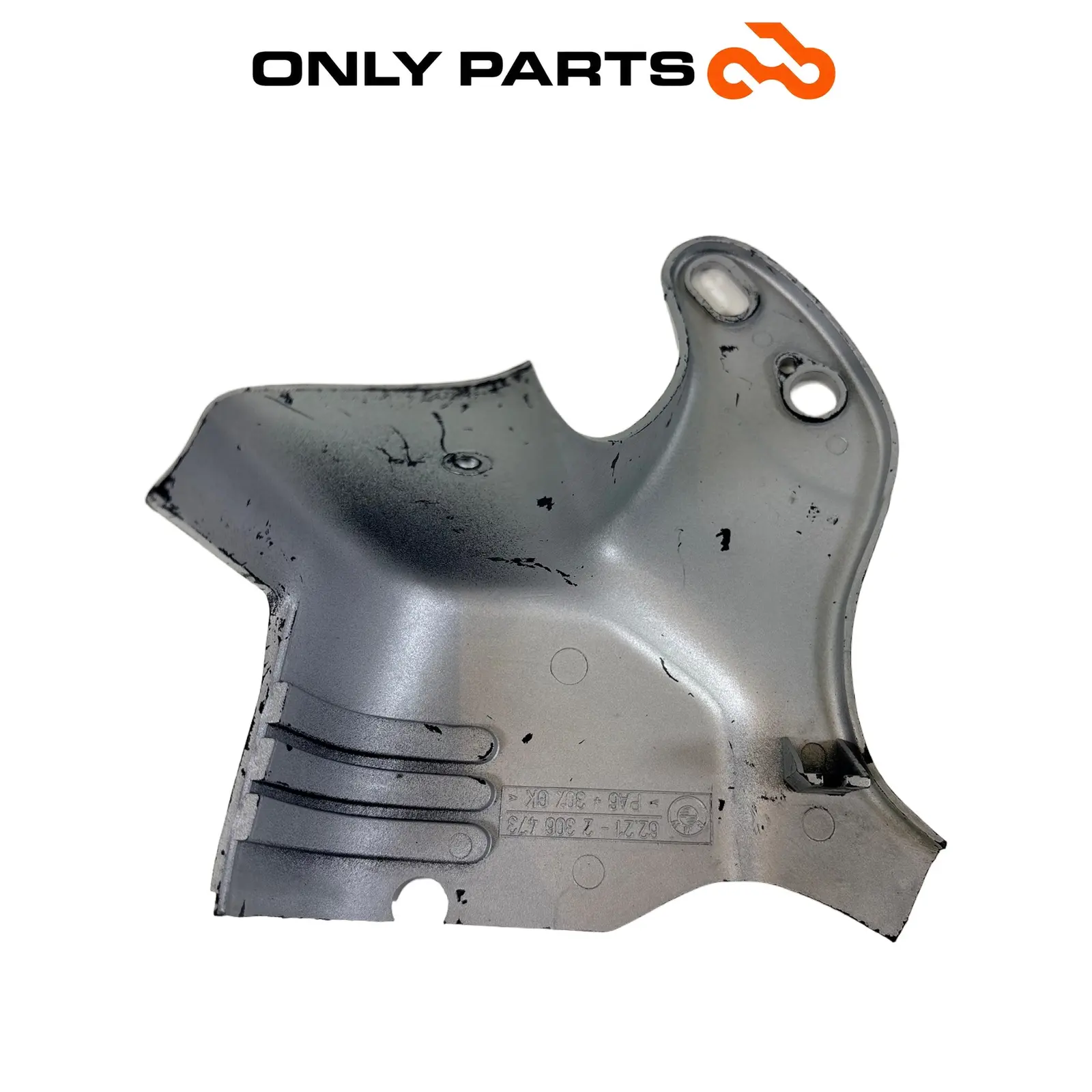 Protezione testata cilindro in plastica grigia (cylinder head cover) BMW R 850 R 1997 BMW R 850 R usato — foto reale 8