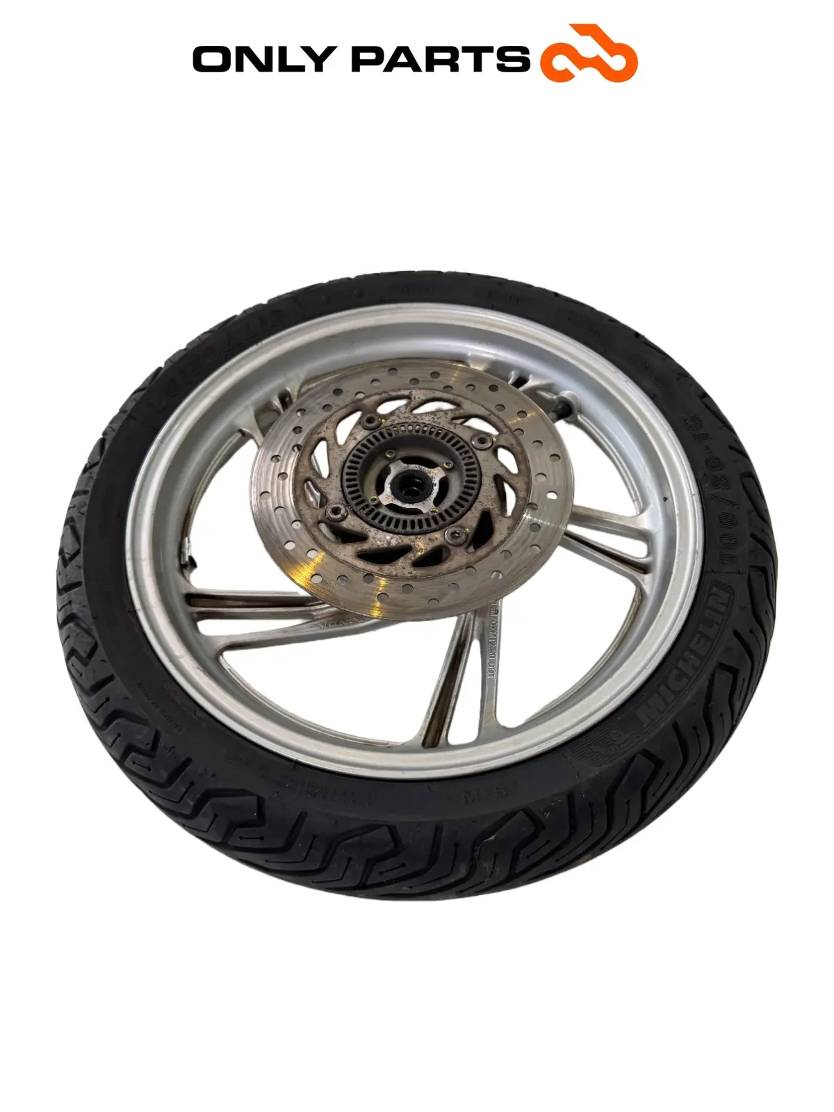 Used Complete front wheel rim / ABS disc Honda SH 150cc 2017 Nero — real photo 6