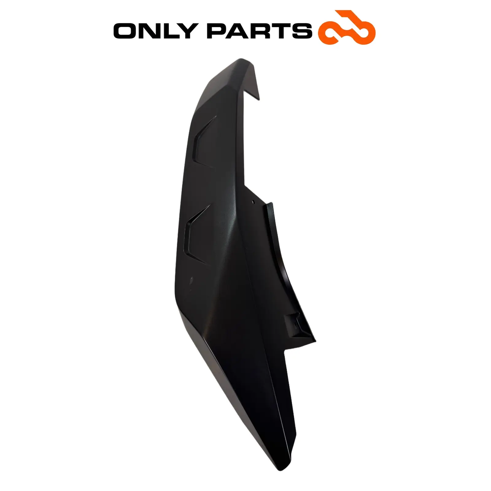 Fianchetto laterale posteriore SX BMW C 400 X 400cc 2020 Blu usato — foto reale 2