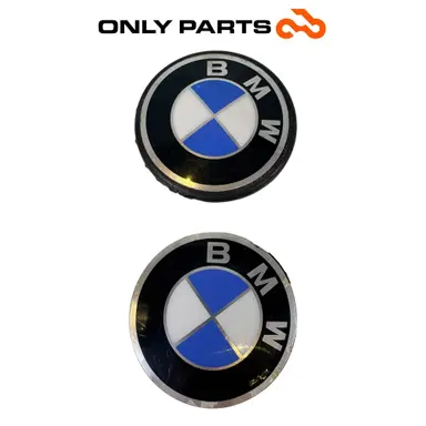 Coppia emblemi BMW da serbatoio (tank badges emblems) BMW R 850 R 1997 BMW R 850 R usato — foto reale 2