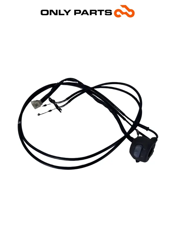 COMMUTATORE DESTRO DX ORIGINALE + CAVI GAS YAMAHA X-MAX 125 2014 / RIGHT SWITCH — 3