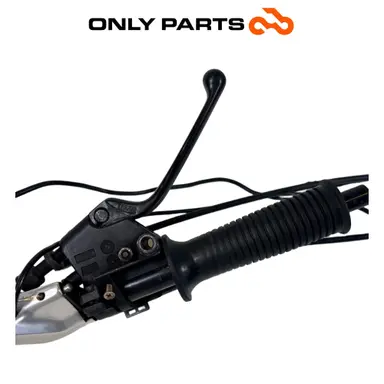 Semimanubrio destro con comando gas, blocchetto, pompa freno e cavi BMW R 850 R 1997 BMW R 850 R usato — foto reale 11