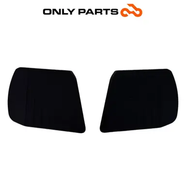 Coppia coperture pedana anteriore BMW C 400 X 400cc 2020 Blu usato — foto reale 1