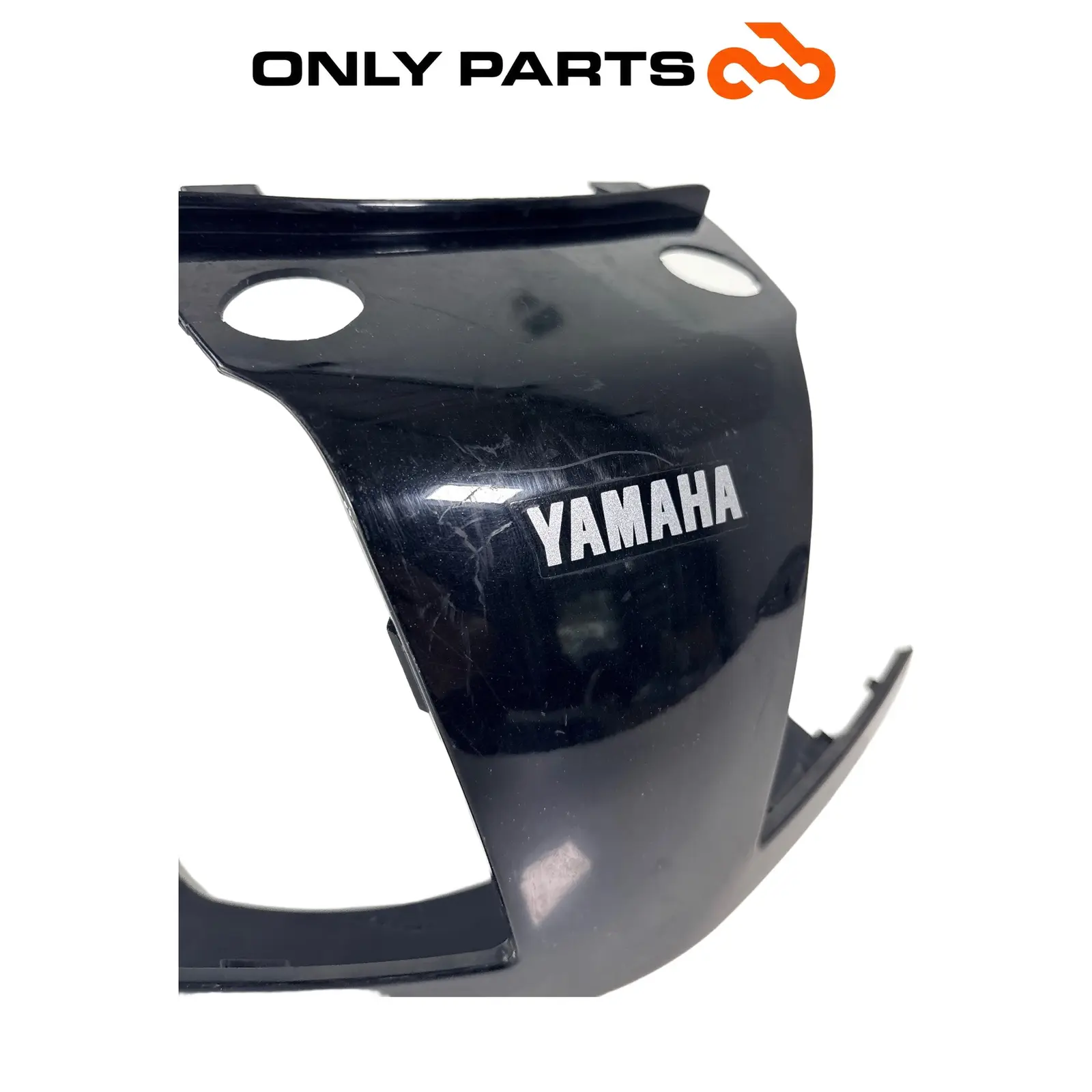 Carena posteriore centrale Yamaha XC Versity 300cc 2004 Nero usato — foto reale 6