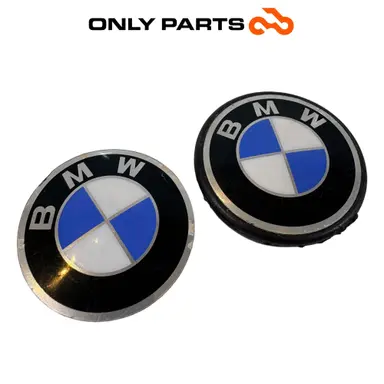 Coppia emblemi BMW da serbatoio (tank badges emblems) BMW R 850 R 1997 BMW R 850 R usato — foto reale 6
