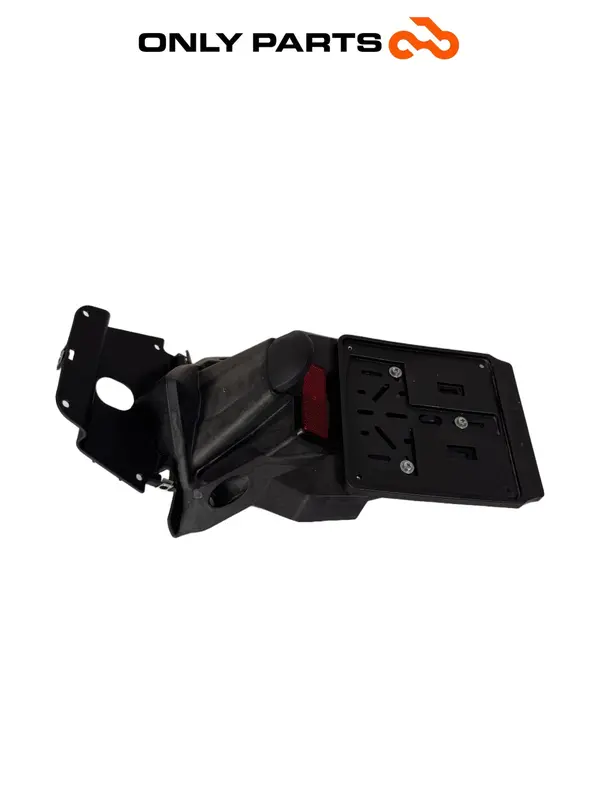 PARAFANGO POSTERIORE PORTATARGA QUADRO 350 S 2013 NERO REAR MUDGUARD HOLDER — 2