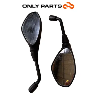 Coppia specchietti retrovisori BMW C 400 X 400cc 2020 Blu usato — foto reale 4