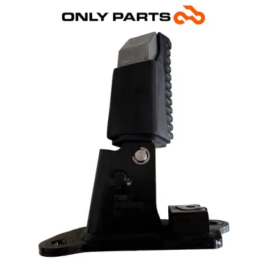 Coppia pedane poggia piedi passeggero posteriori BMW C 400 X 400cc 2020 Blu usato — foto reale 7
