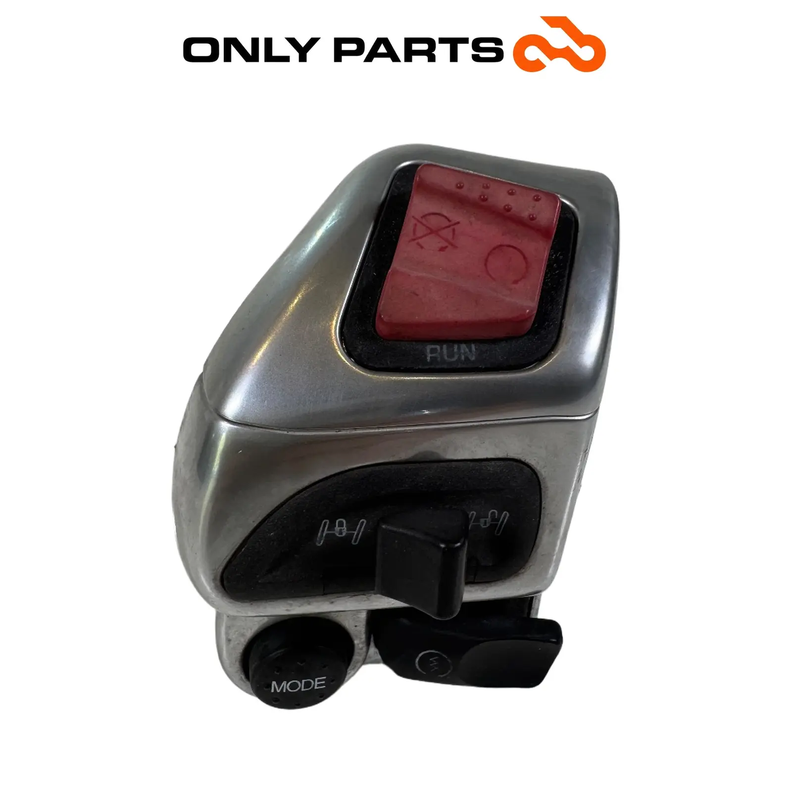 Commutatore DX Piaggio MP3 250cc 2009 Grigio usato — foto reale 2