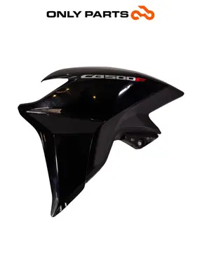 Fianchetto laterale SX / cover radiatore Honda CB 500 F 500cc 2014 Nero usato — foto reale 5