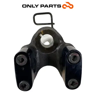 Supporto manubrio inferiore / cavallotto / riser Yamaha XC Versity 300cc 2004 Nero usato — foto reale 6